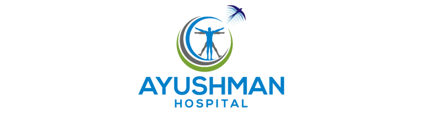 Ayushman hospital - logo